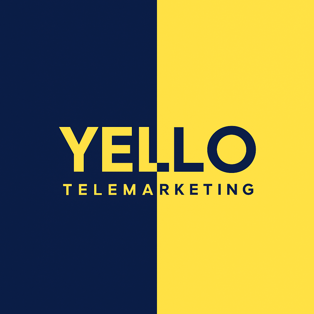 nieuw versie yello logo leads genereren voor bedrijven
